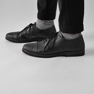 Oxford Black Footwear | Formal Shoes | Oxford Men Shoes | Pantofel Shoes | Work Shoes