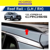 HC CARGO Toyota Corolla Cross 2020 - 2022 Roof Rop Rail Rack Cover Lip Rails Holder Stand BODYKIT Body Kit