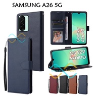 HP Flip Case Samsung A26 5G Wallet Leather Case Premium Casing Samsung A26 5Ghp
