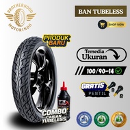 FDR FLEMINO TUBELESS TYRE 100/90-14 / 100 90 14 FDR TUBLES TIRE/ MOTORCYCLE TIRE/ Ring 14 FDR TIRE/ 