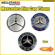 AMG 75mm Wheel Cap Center Hub Rim Cap For Mercedes Benz W203 W204 W205 W211 W212 W213 W176 W177