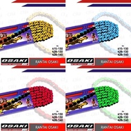 OSAKI 415 428 130L Universal Motorcycle Chain Yellow Red Green Blue Orange 428 Chain