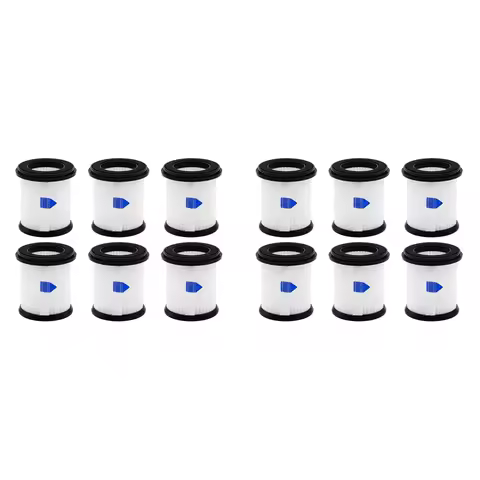 12Pcs HEPA Filter With Mesh Filter Replacement For INSE N5S S6T S6P Pro Cordless Vacuum Cleaner Spar