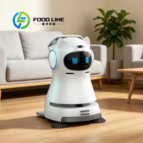Customized Industrial Intelligent Floor Cleaning Robot, Automatic Sweeping Vacuum Robot All in One C