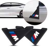 【Ready Stock】2pcs Car Door Corner Cover Silicone Car Styling Anti-collision Decorative Sticker Accessories ///M Performance Logo For BMW E34 E36 E39 E46 E53 E60 E90 E92 F10 F20 F30 M M3 M4 M5 X1 X2 X3 X5 X6 Z4 1 2 3 4 5 6 7 8 Series