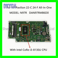 DAN97RMB6D0 DKYGH สำหรับ HP 22-C แบบ All-In-One มาเธอร์บอร์ด24-F AIO I5-8250U I3 8130U CPU DDR4 L215