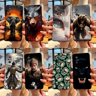 For Huawei Nova 9SE Case JLN-LX1 JLN-LX3 Luxury Black Myth Wukong Painted Silicone Soft Back Cover f