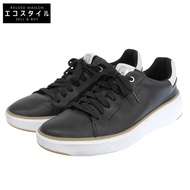 Cole Haan 男士黑色真皮運動鞋 8 1/2M C34225 8 1/2M [二手]