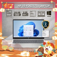 HP 15-FD0217TU / FD0218TU / FD0219TU Laptop (i5-1334U 4.60Hz,512GB SSD,8GB,Intel,15.6" FHD,W11,HS21)