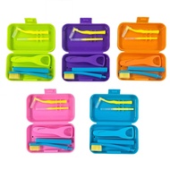 4Pcs/Set Portable Travel Kit Deep Clean Oral Hygiene Care Kit