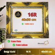 Belgian Gold 16R In Frame 40x50cm Photo Frame.