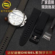 Suitable for Officer Nylon Watch Strap DZ4512 DZ7420 DZ7395 DZ4500 DZ4506 Waterproof Bracelet