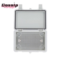 GOSSIP Waterproof Electrical Box, 150×100×70mm With bottom plate Junction Box, Durable Plastic Clip 