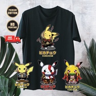 **READY STOCK** PIKACHU HD PRINTING T-SHIRT (UNISEX PREMIUM COTTON) 2*BIRTHDAY GIRT*COUPLE SHIRT