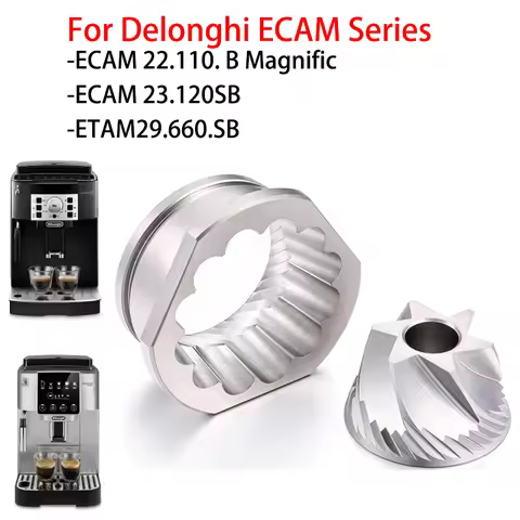 Replacement Conical Grinder Burrs for Delonghi Magnifica Evo,Magnifica Plus,Magnifica Start Automati