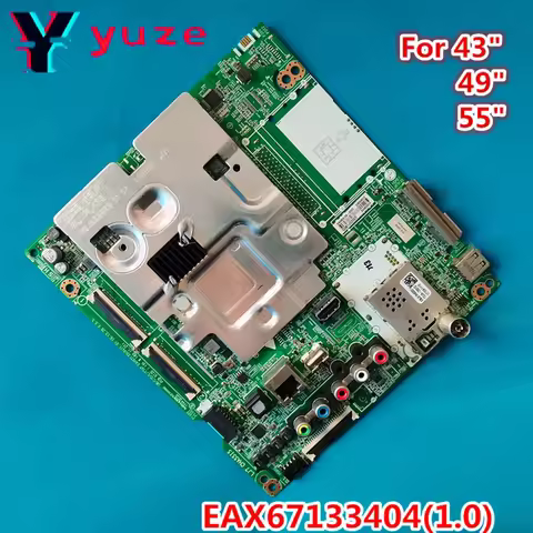 TV 43LG63CJ-CA 49LG63CJ-CA 55LG63CJ-CA 43UJ634V 55UJ634V 49UJ620V 49UJ630V-ZA Main Board EAX67133404
