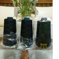 4000 Yards Black And White Sewing Thread 40 / 2 Yards 5000m