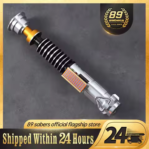 89Sabers Luke Hero V1 ROTJ Proffie V3.9 latest version Neopixel Lightsabers Pixel Blade Carry 19 Set