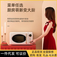 ‍🚢DAYU FOOD Microwave Oven Household Small Mini Turntable Retro Convection Oven Good-looking Microwave New Multi-Functio