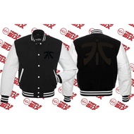 Varsity Esports Team Fnatic Black Gaming Jacket - PUBG DotA2 Mobile Legends