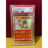 Pokemon TCG: PSA 9 graded Shiny Charmander SV6/SV94. Hidden Fates collection. Mint condition.