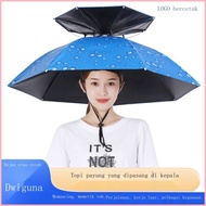 Topi payung, topi payung yang dipakai di kepala, payung matahari yang dipakai di kepala memancing, m