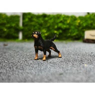 3D Receh 1 Rottweiler Dog64 Diorama Model Miniature Hot Wheels Diorama Diecast Hot Wheel