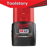 milwaukee M12 2ah Red Tools