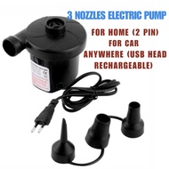 Portable Electric Automatic Inflated Air Pump Inflatable Car Swimming pool air bed mattress Pam elec