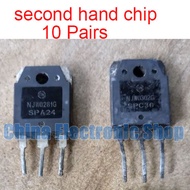 10คู่มือสอง NJW0281G NJW0302G 0281 0302ทรานซิสเตอร์เครื่องขยายเสียง (จับคู่)
