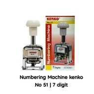 Automatic Numbering Machine Kenko NO. 51 | 7 digits