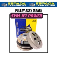 SYM JET POWER ESPADA HOUSING REAR BELAKANG PULLEY MOVABLE DRIVE ASSY AUTO CLUTCH SYM