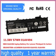 01AV494 01AV430 laptop Battery For Lenovo Thinkpad X1 Carbon 5th 2017 6th 2018 Series 01AV429 SB10K9
