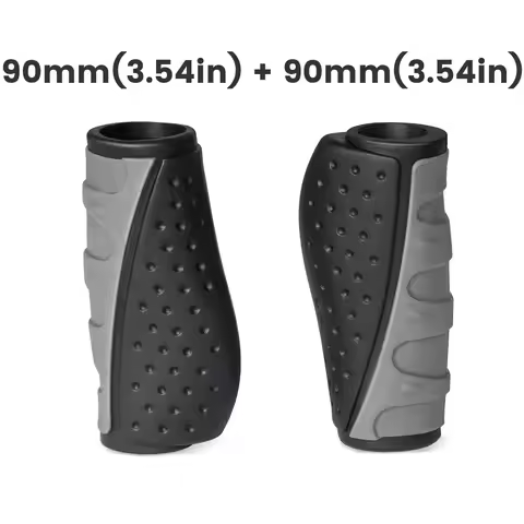 Folding Mountain Bike Cycling Rubber Bike Accessories Bicycle Grips Bicycle Parts Bicycle Handlebar 
