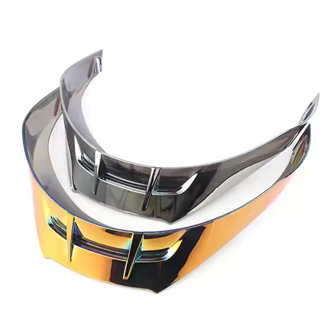 1PC Motorcycle Helmet Spoiler PC Rear Wing Air Duct Aerodynamic Racing for AGV Pista/GP/Corsa/GPR At