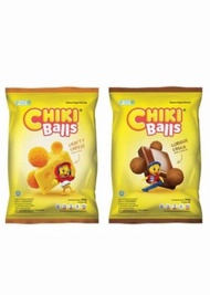 Chiki Snack Ball Cheese/Coklat 55 gr