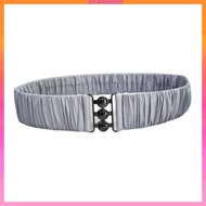 [Kloware2] Cinch Belt, Elegant Corset Pleated Crinkle, Waist Band Cinch Band Trimmer for Casual Outf