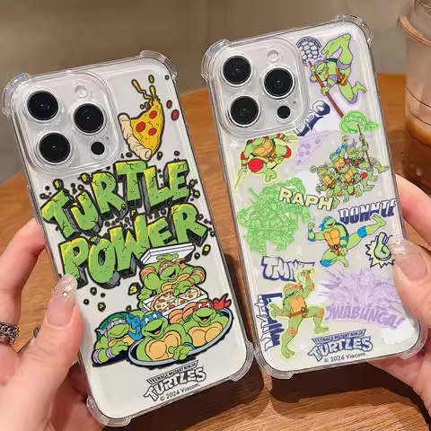 N-Ninja Turtles Phone Case For iPhone 16e 16 15 14 13 12 11 Mini Pro Max X XR XSMax 7 8 Plus Anti Fa
