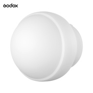 Godox AK-R22 Collapsible Silicone Photography Diffuser Dome for V1 Series Flashes AD100PRO AD200PRO (with H200R) Studio Photography Portrait Live Stream