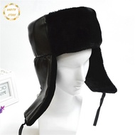 New winter Warm hat Russian ushanka Mask Fur bomber hat