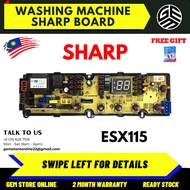 ESX115 SHARP Washing Machine PCB Board / Board Mesin Basuh Sharp / Sharp PCB Board (11KG)