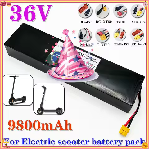for KUGOO S1 S2 S3 Electric Scooters 18650 Cell Rechargeable 36V 9800mAh 10S3P Lithium-Ion Battery 5