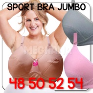 Jumbo 3 Heel Bra (397) SiZE 48 50 Cup D (Large) No sponge No wire Women's Underwear bra bra plus siz
