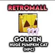Golden Huge Pumpkin Cat (HPC) (Pet Simulator X)