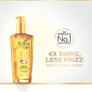 L’Oréal Paris ELSEVE Extraordinary Oil Gold 4x Shine Smoothen Hair Serum Hair Treatment 100ml for Al