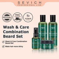 SEVICH Wash & Care Combination Beard Set