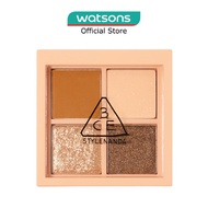 3CE Multi Eye Color Palette Mini #Almond Fudge 1s