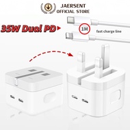 JAERSENT 35w charger USB Charge Adapter Fast Charging Charging Cable Adapter Type C PD 20W USB-C Pow