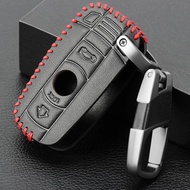 Car Key Case. For Bmw E90 E60 E70 E87 3 5 6 Series M3 M5 X1 X5 X6 Z4 Keychain Cover Remote Controller Key Holder Leather