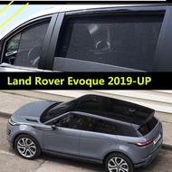 For Land Rover Evoque 2019-UP Car Accessories Magnet Car Window Sunshade Sun Shade UV Protection Car